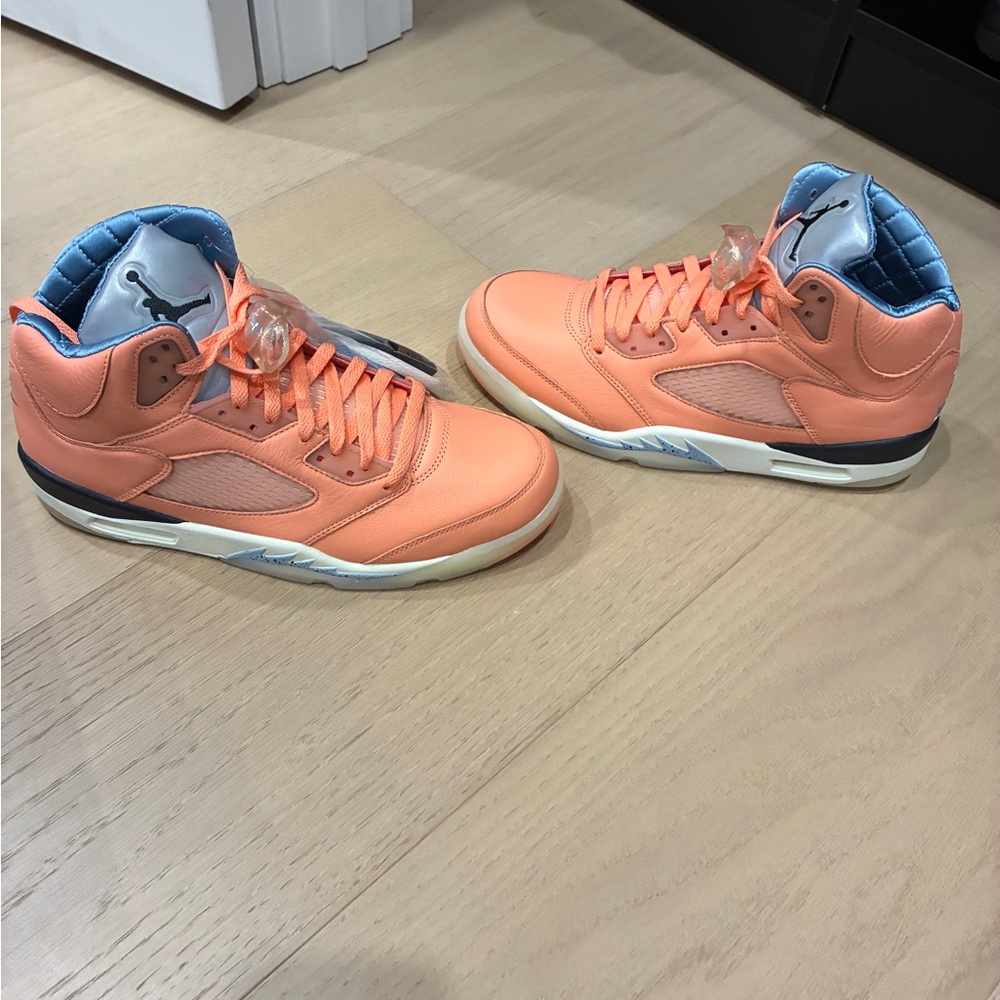 Nike Air Jordan 5 Retro SP Men's Crimson Bliss/Blue Sail Sneakers 10.5 NIB